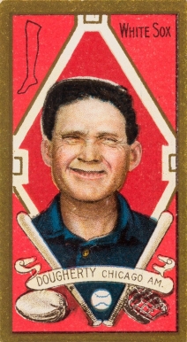 1911 Gold Borders Patsy Dougherty #54 Baseball Card