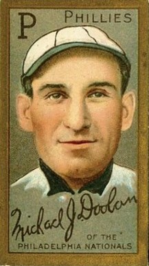 1911 Gold Borders Michael Doolan #53 Baseball Card