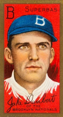 1911 Gold Borders Jake Daubert #46 Baseball Card