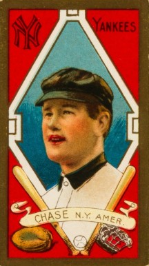 1911 Gold Borders Hal Chase #34 Baseball Card