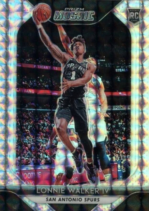 2018 Panini Prizm Mosaic Lonnie Walker IV #66 Basketball Card