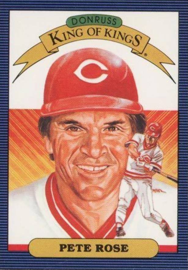 1986 Leaf Pete Rose #260 Baseball Card
