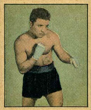 1951 Berk Ross Jake LaMotta #3-12 Other Sports Card
