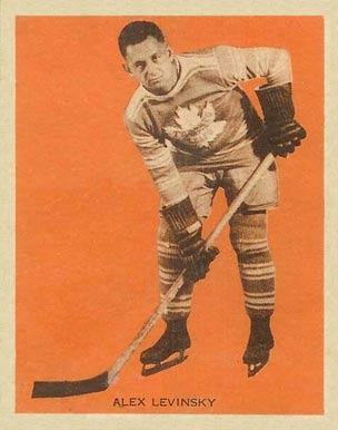 1933 Hamilton Gum Alex Levinsky #36 Hockey Card