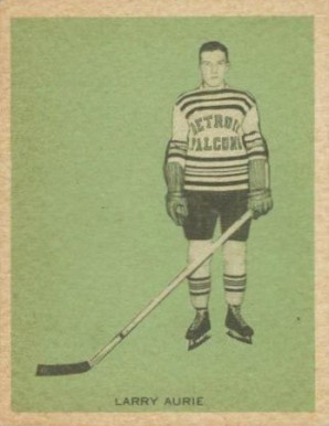 1933 Hamilton Gum Larry Aurie #44 Hockey Card