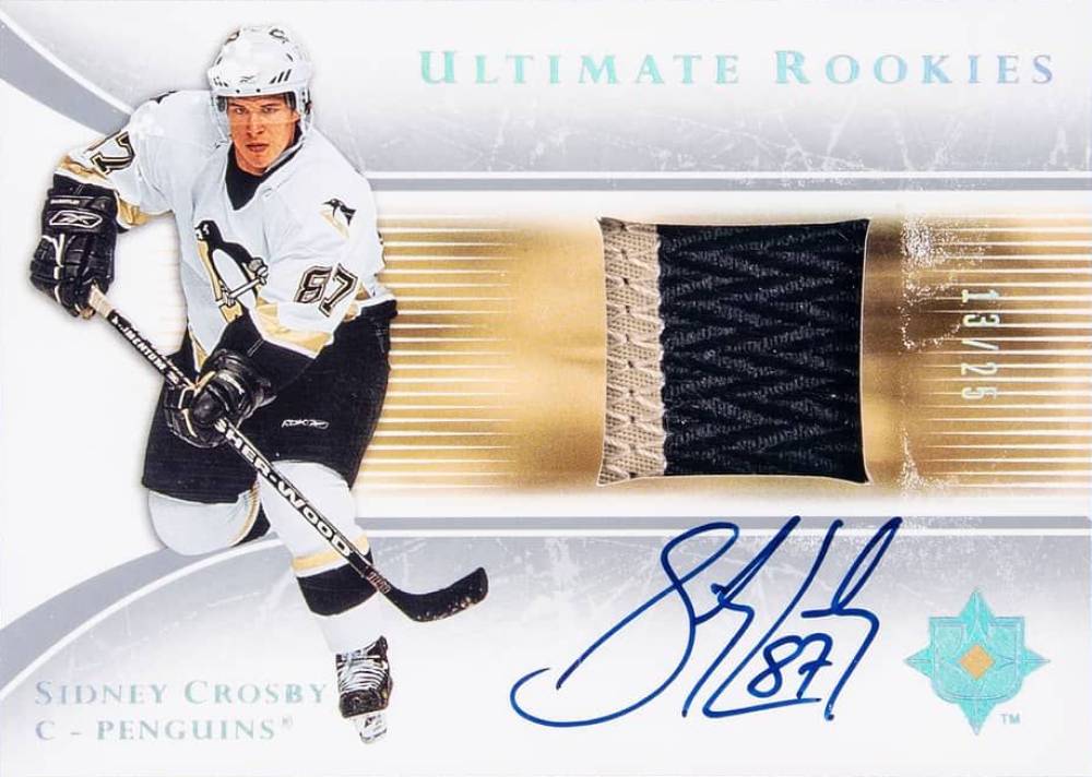 2005 Ultimate Collection Sidney Crosby #91 Hockey Card