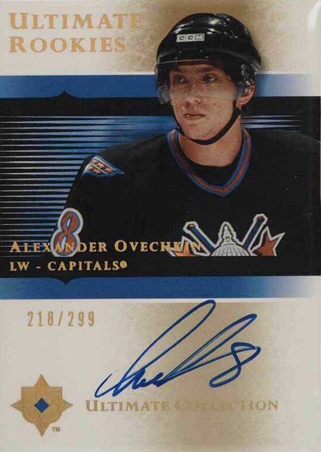 2005 Ultimate Collection Alexander Ovechkin #92 Hockey Card