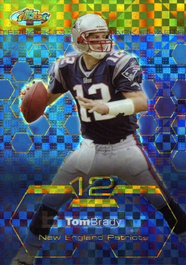 2003 Finest Tom Brady #35 Football Card