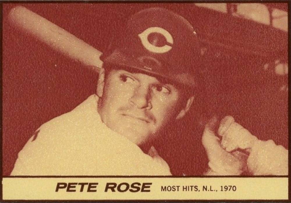 1971 Milk Duds Pete Rose # Baseball Card