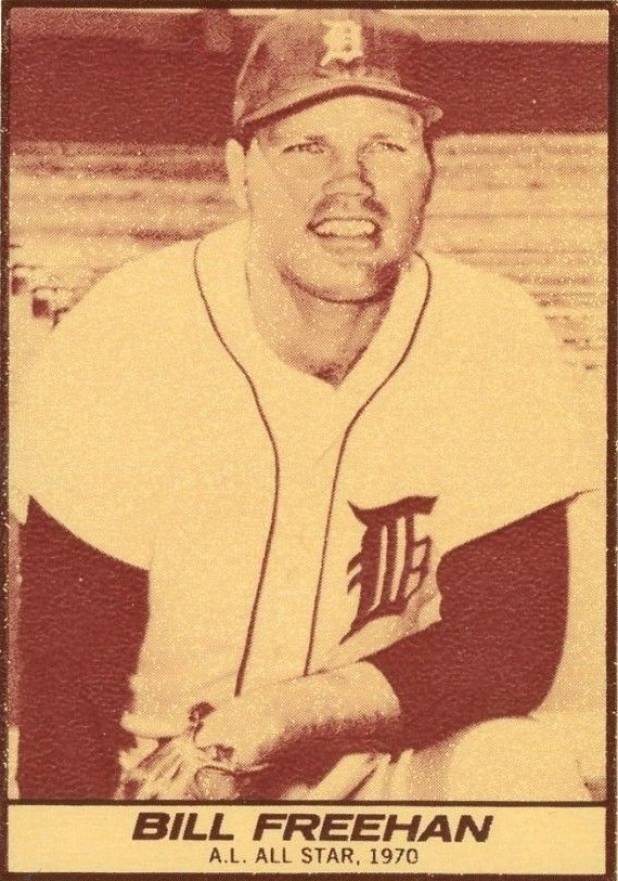 1971 Milk Duds Bill Freehan # Baseball Card