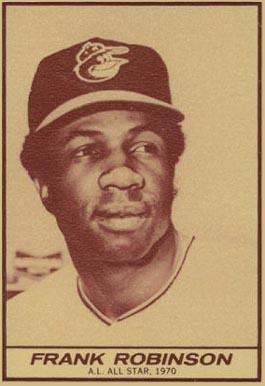 1971 Milk Duds Frank Robinson # Baseball Card