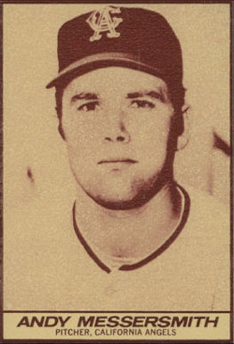 1971 Milk Duds Andy Messersmith # Baseball Card
