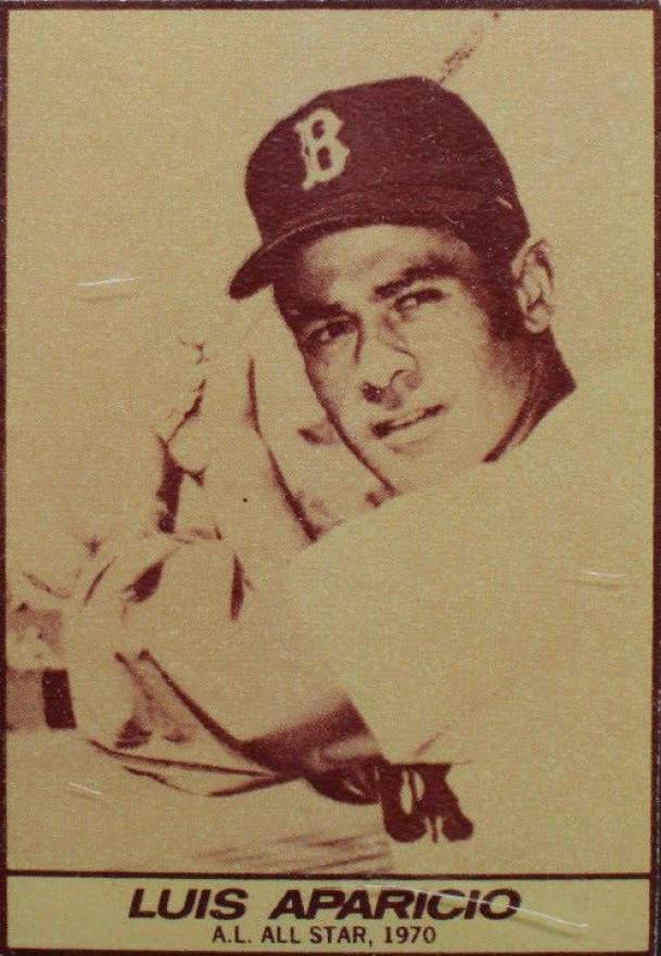 1971 Milk Duds Luis Aparicio # Baseball Card