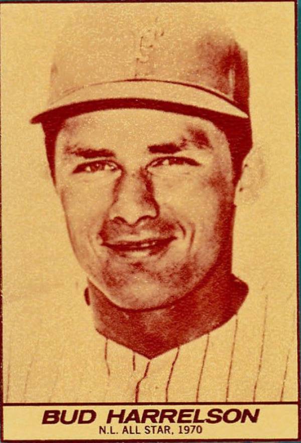 1971 Milk Duds Bud Harrelson # Baseball Card