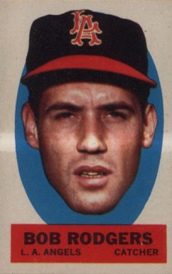 1963 Topps Peel-Offs Bob Rodgers # Baseball Card
