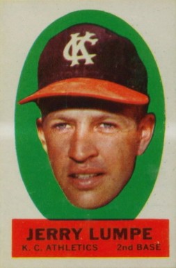 1963 Topps Peel-Offs Jerry Lumpe # Baseball Card
