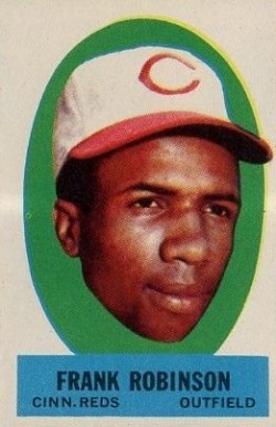 1963 Topps Peel-Offs Frank Robinson # Baseball Card