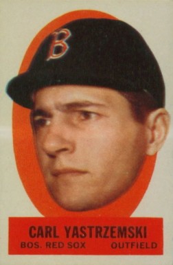 1963 Topps Peel-Offs Carl Yastrzemski # Baseball Card