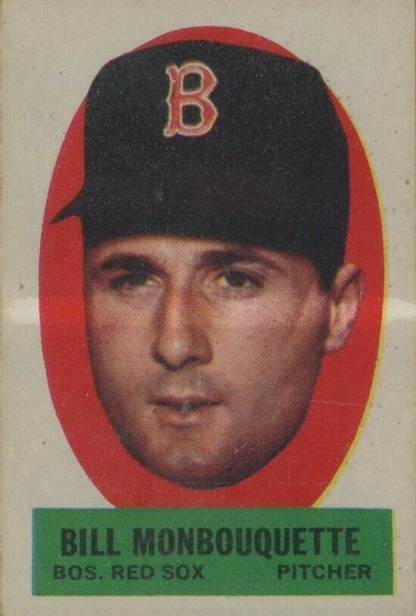 1963 Topps Peel-Offs Bill Monbouquette # Baseball Card