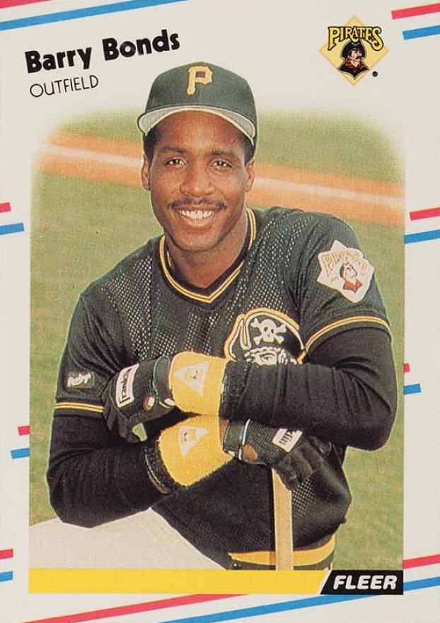 1988 Fleer Glossy Barry Bonds #322 Baseball Card