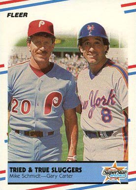 1988 Fleer Glossy Tried and True Sluggers #636 Baseball Card