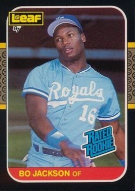 1987 Leaf Bo Jackson #35 Baseball Card