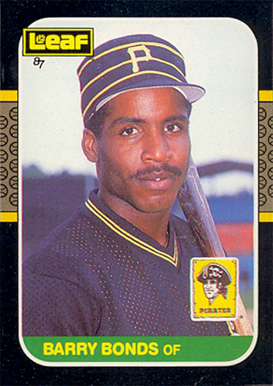 1987 Leaf Barry Bonds #219 Baseball Card