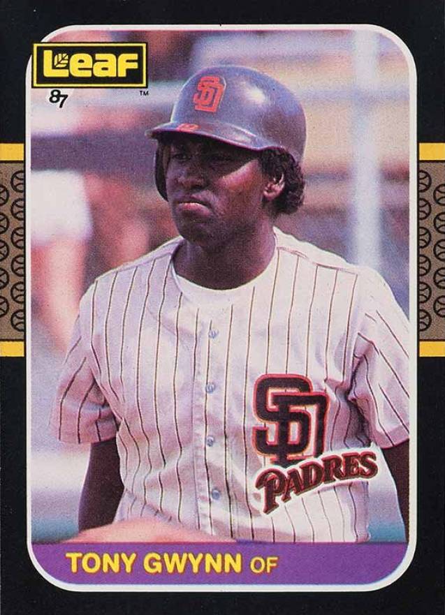 1987 Leaf Tony Gwynn #235 Baseball Card