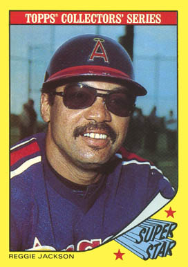 1986 Woolworth Reggie Jackson #15 Baseball Card