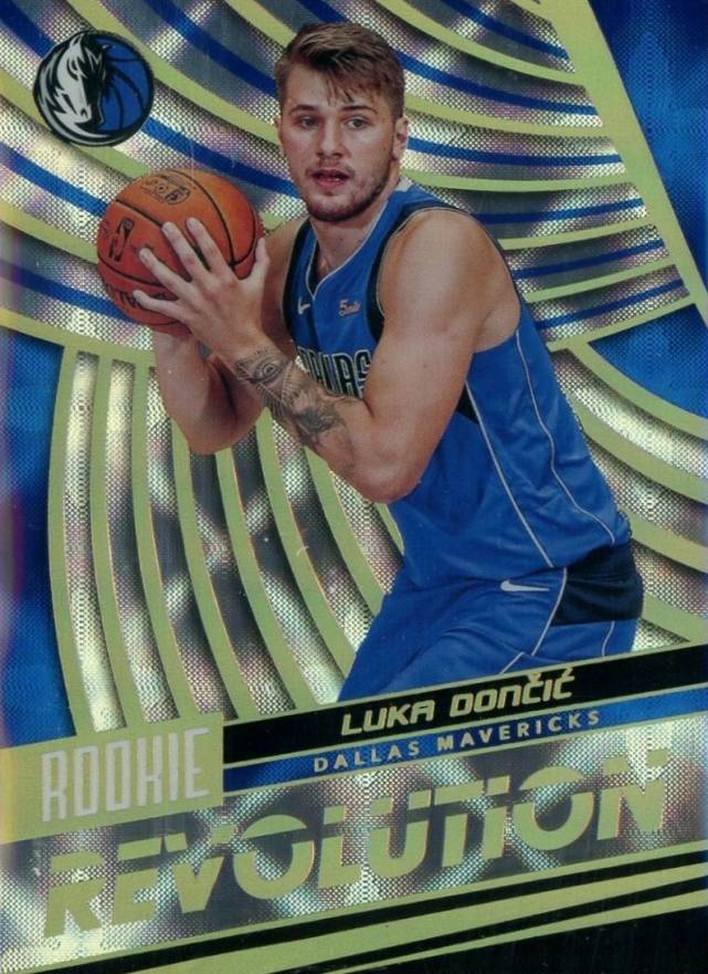 2018 Panini Revolution Rookie Revolution Luka Doncic #1 Basketball Card