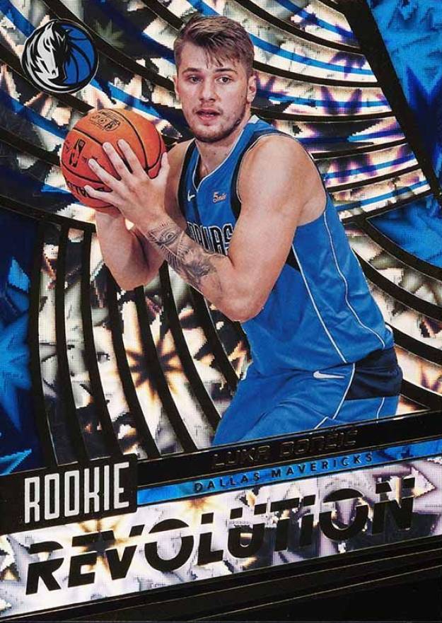 2018 Panini Revolution Rookie Revolution Luka Doncic #1 Basketball Card