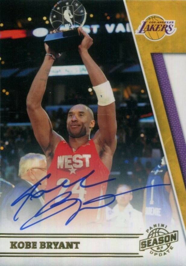 2010 Panini Season Update Kobe Bryant #193 Basketball Card
