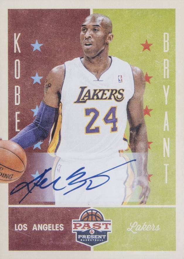 2012 Panini Past & Present Kobe Bryant #70 Basketball Card