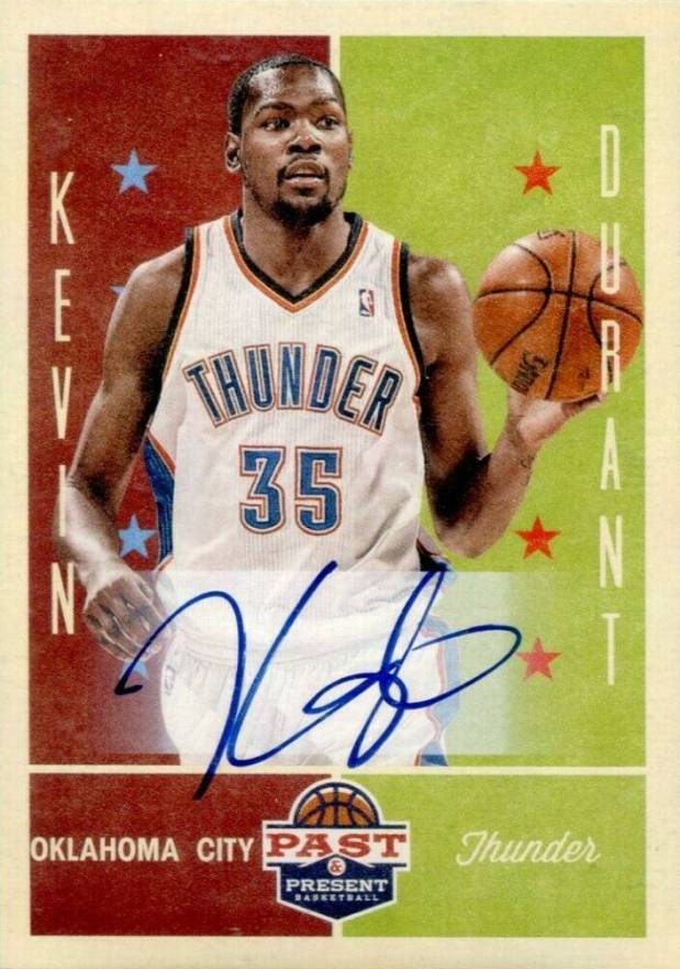 2012 Panini Past & Present Kevin Durant #58 Basketball Card