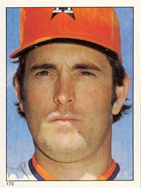 1981 Topps Stickers Nolan Ryan #173 Baseball Card