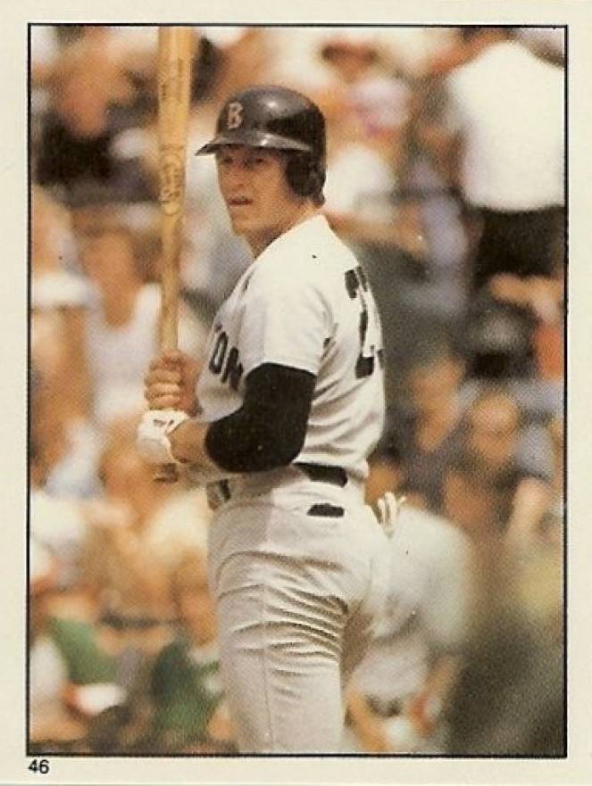 1981 Topps Stickers Carlton Fisk #46 Baseball Card