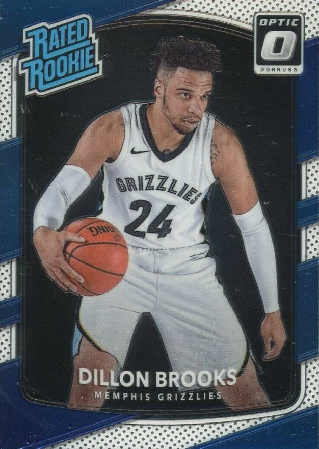 2021 Hoops Dillon Brooks Memphis Grizzlies #142 Basketball card GMMGD