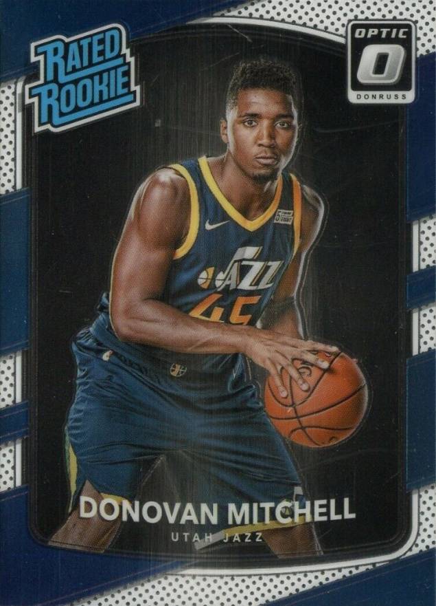2017 Panini Donruss Optic Donovan Mitchell #188 Basketball Card