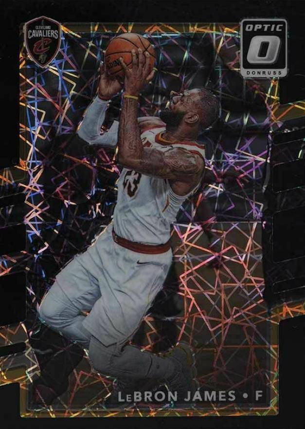 2017 Panini Donruss Optic LeBron James #27 Basketball Card