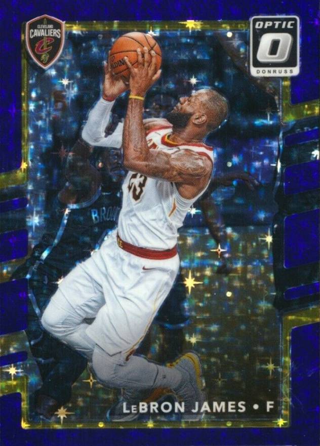 2017 Panini Donruss Optic LeBron James #27 Basketball Card
