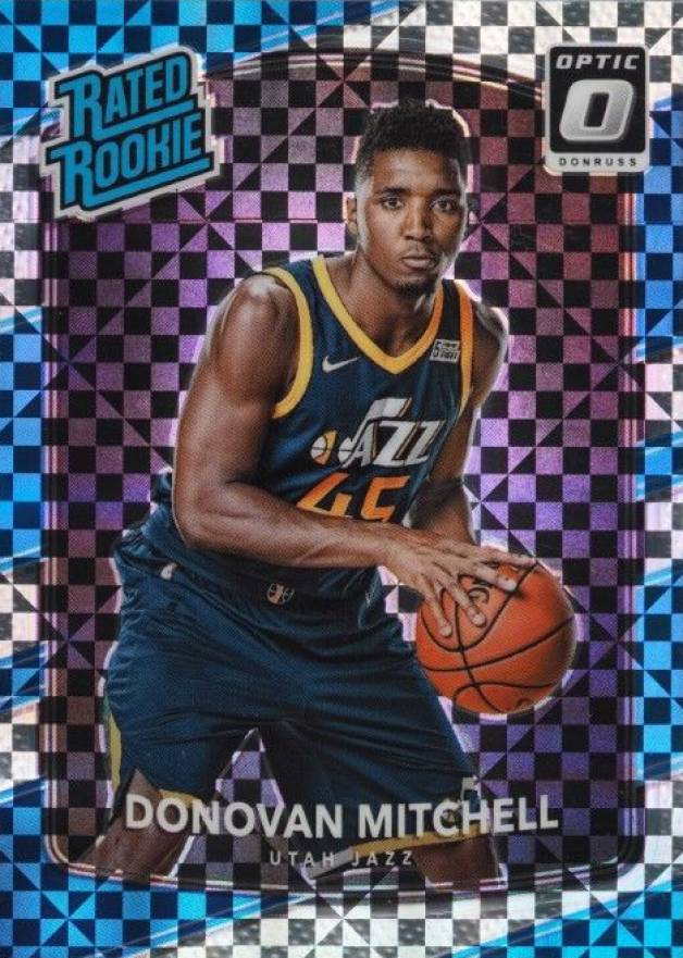 2017 Panini Donruss Optic Donovan Mitchell #188 Basketball Card