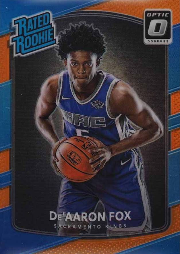 2017 Panini Donruss Optic DE'Aaron Fox #196 Basketball Card