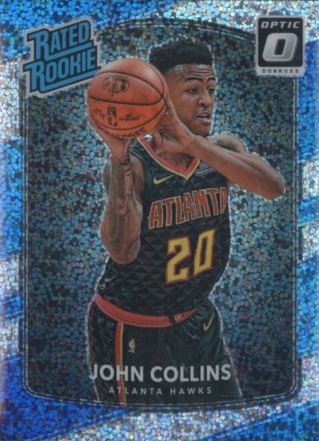 2017 Panini Donruss Optic John Collins #182 Basketball Card