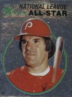 1982 Topps Stickers Pete Rose #121 Baseball Card