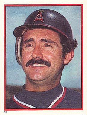 1983 Topps Stickers Fred Lynn #44 Baseball Card