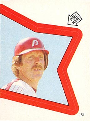 1983 Topps Stickers Mike Schmidt #172 Baseball Card