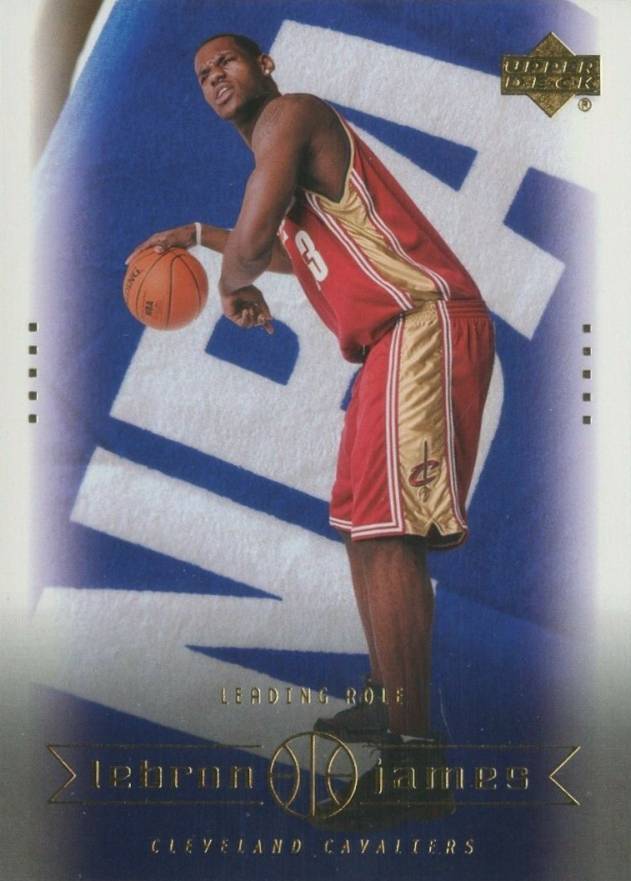 2003 Upper Deck LeBron James Box Set LeBron James #21 Basketball Card