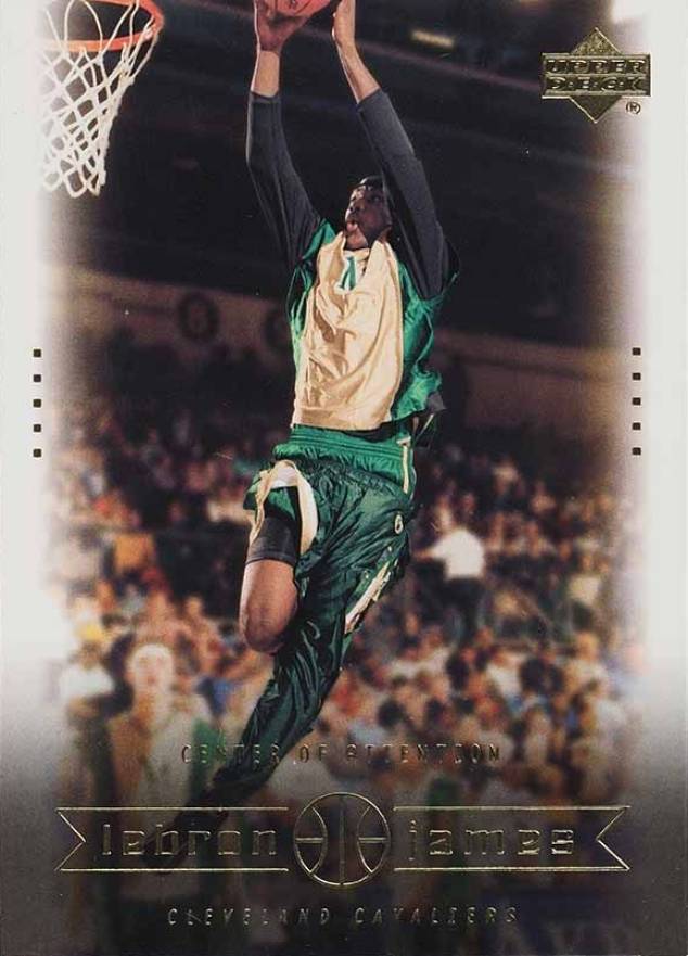 2003 Upper Deck LeBron James Box Set LeBron James #4 Basketball Card