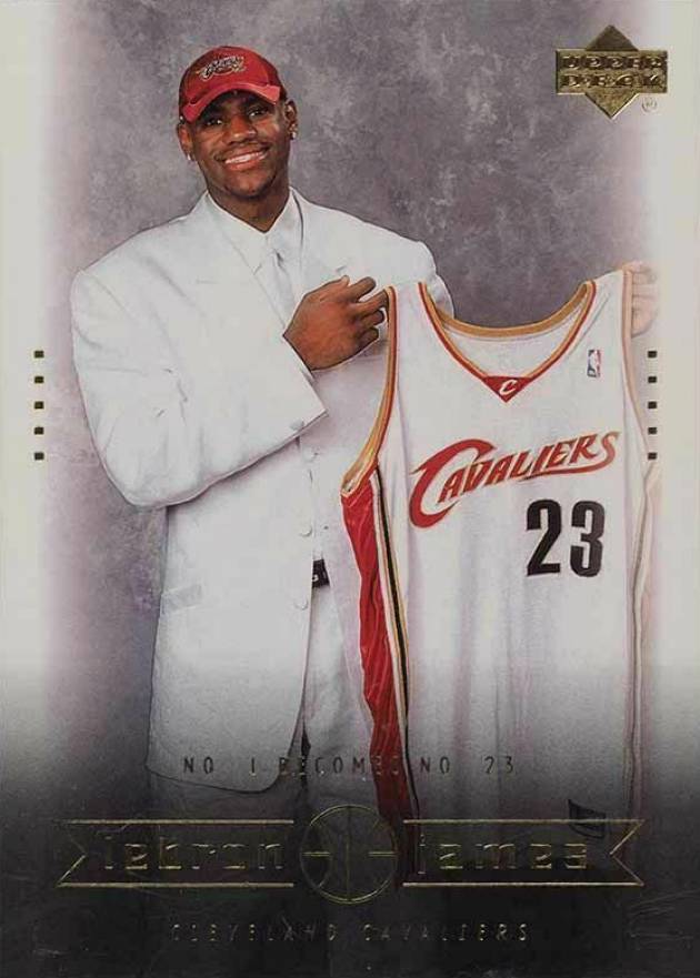 2003 Upper Deck LeBron James Box Set LeBron James #9 Basketball Card