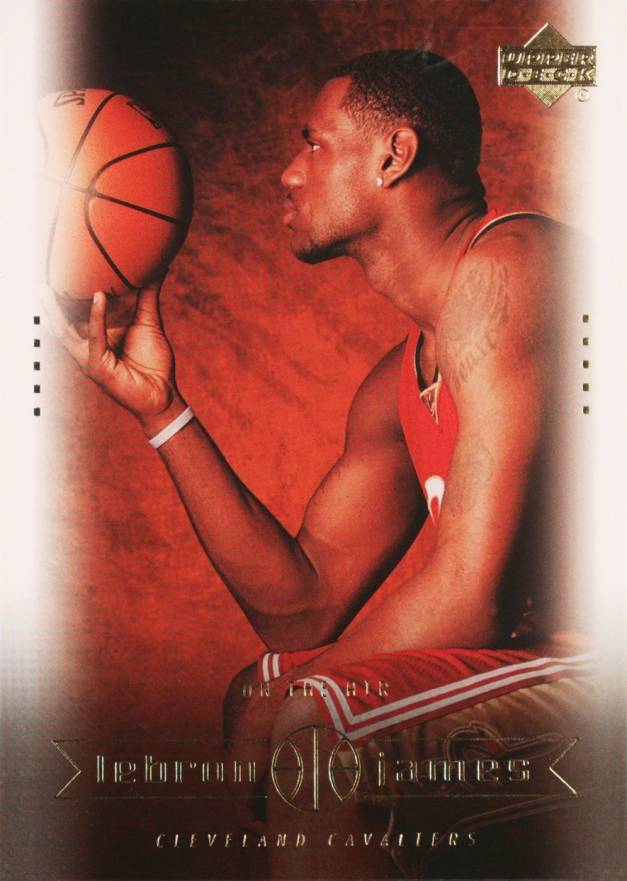 2003 Upper Deck LeBron James Box Set LeBron James #17 Basketball Card